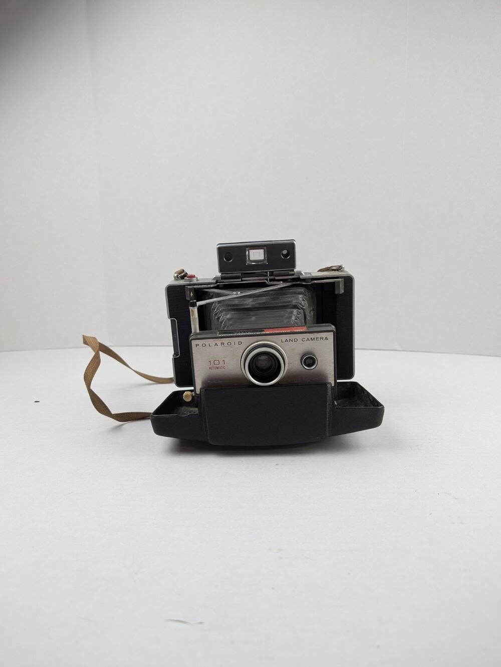 Vintage Polaroid Land Camera Model 101 Folding Instant Camera Untested USA